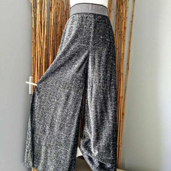 Connected Glitter Pants - 💣 FREE-🆓Wide Leg Evening Pants